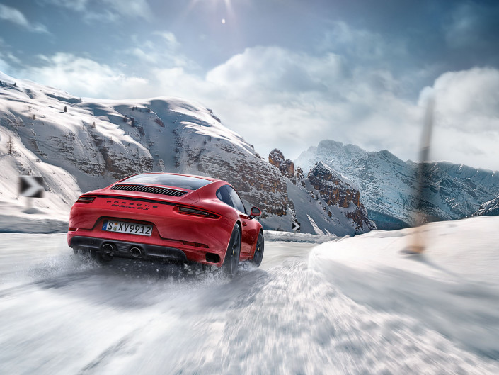 Porsche GTS Winter